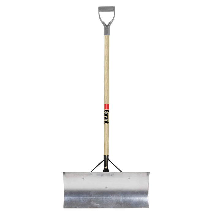 Garant Snow Pusher with Wood Handle, Aluminum Blade 60.9 cm (24 in.), 2-pack