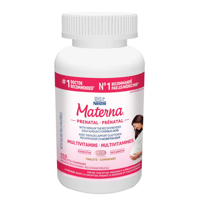 Nestlé Materna Prenatal Multivitamin, 150 Tablets
