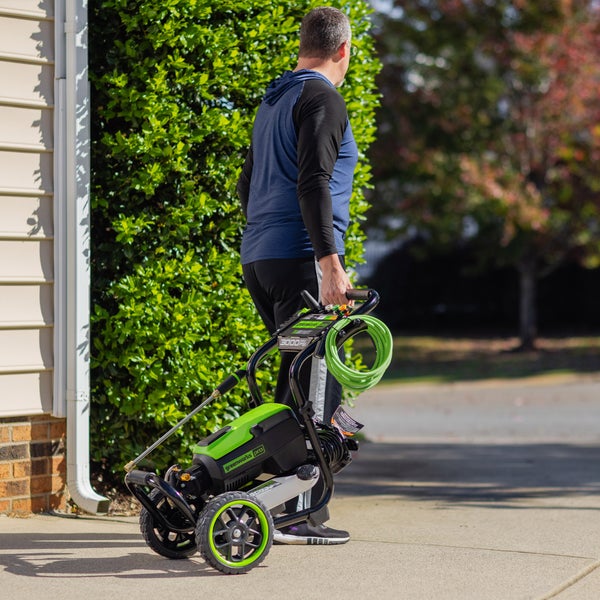 Greenworks 3000 PSI TruBrushless Pressure Washer with Bonus 15” Surface Cleaner