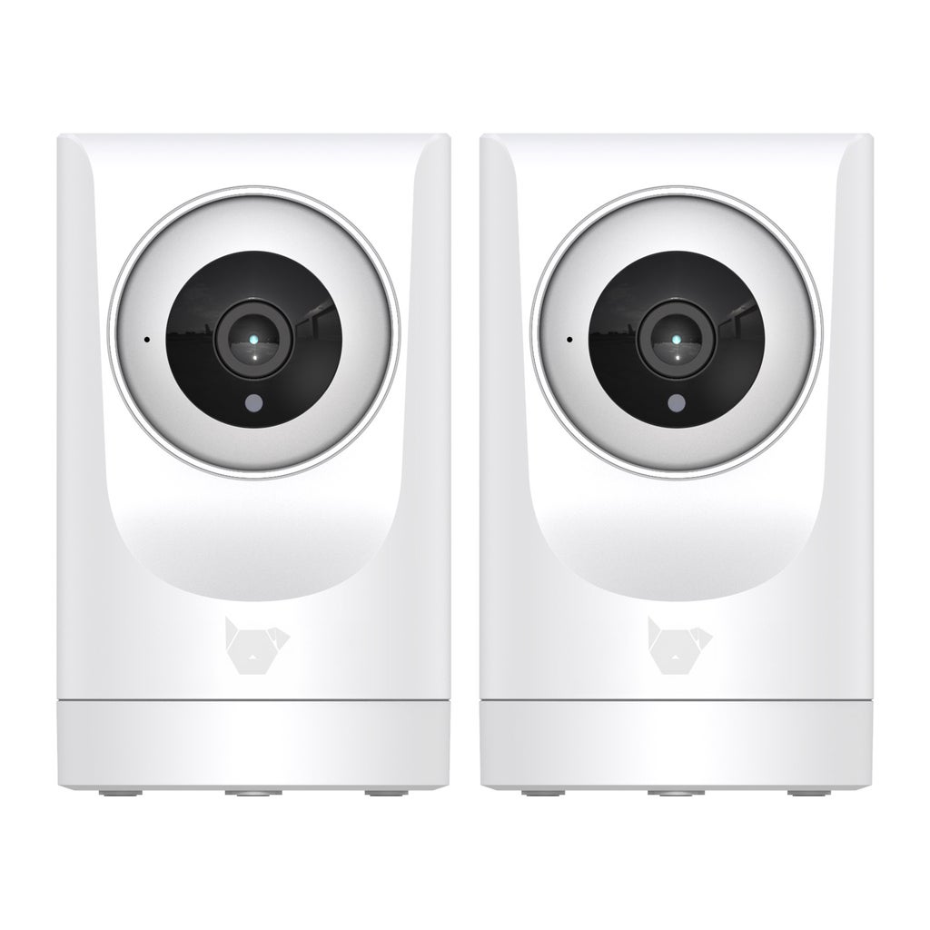 Instachew Purrsight 360° Smart Pet Camera with App and Night Vision, 2-pack