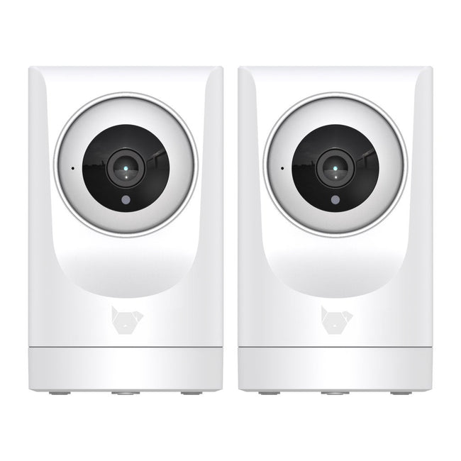 Instachew Purrsight 360° Smart Pet Camera with App and Night Vision, 2-pack