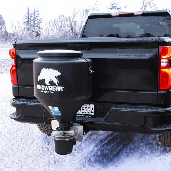 Snowbear Hitch-Mounted Salt Spreader
