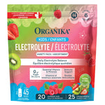 Organika Kids Electrolytes Variety Pack, 45 x 3.5 g