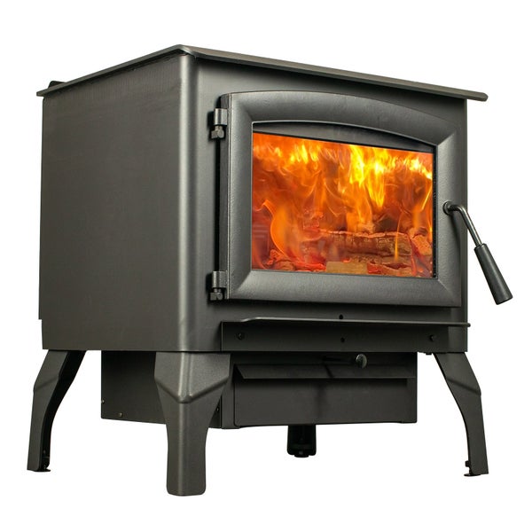Ashley Hearth Wood Stove on Pedestal