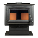 Ashley Hearth Wood Stove on Pedestal