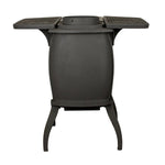 Cast Iron Wood Stove with Dual Side Tables