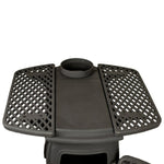 Cast Iron Wood Stove with Dual Side Tables