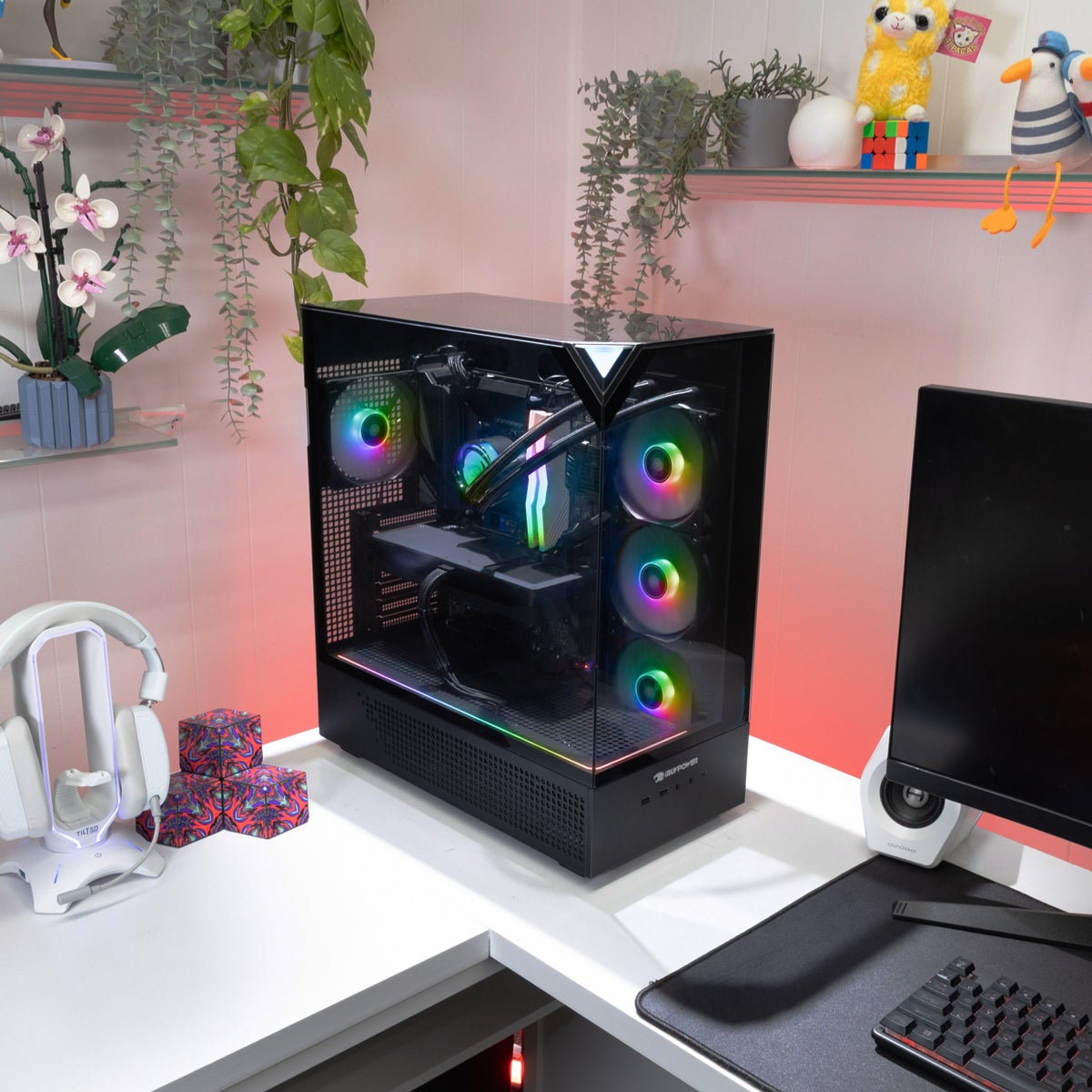 iBUYPOWER Element Gaming Desktop, AMD Ryzen 7 9800X3D - 32GB RAM, 2TB SSD, 12GB NVIDIA GeForce RTX 5070
