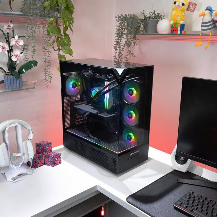 iBUYPOWER Element Gaming Desktop, AMD Ryzen 7 9800X3D - 32GB RAM, 2TB SSD, 12GB NVIDIA GeForce RTX 5070