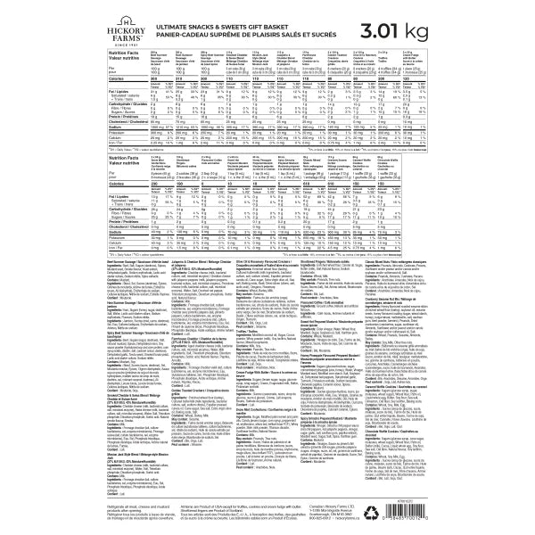 Hickory Farms Ultimate Sweets & Snacks Gift Basket