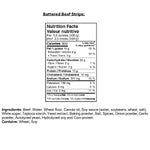 Kapow Battered Beef Strips, Par-Fried, 6 × 500 g