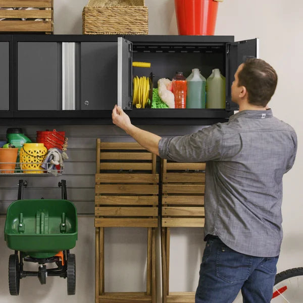 NewAge Products Bold Series 6-piece Cabinet Set with 30 in. Locker, Base and Wall Cabinet