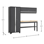 NewAge Products Bold Series Garage in a Box 4-piece Set