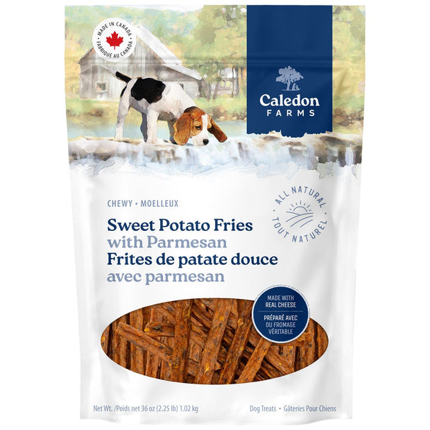 Caledon Farms Sweet Potato Parmesan Fries Dog Treats, 1.02 kg