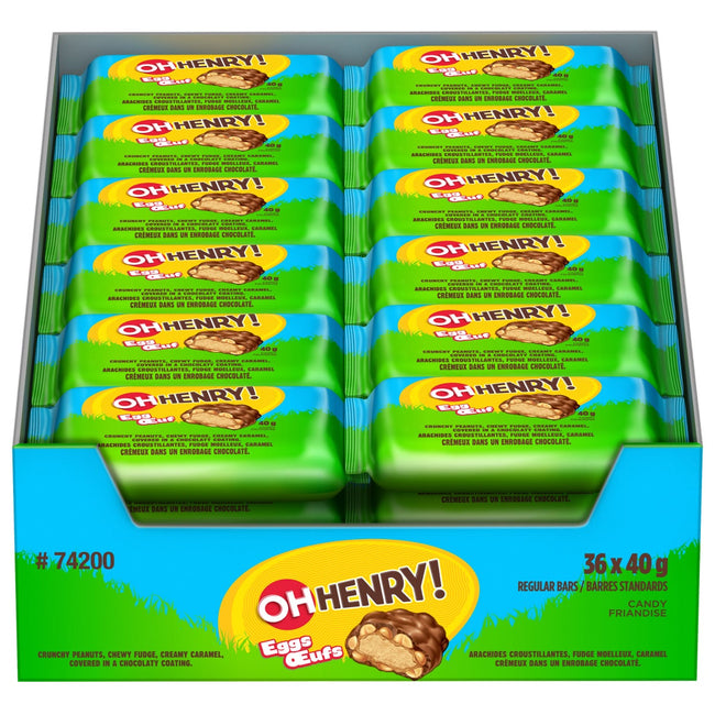 Oh Henry! Easter Egg Candy, 36 × 40 g