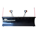 Snowbear  82 in. x 19 in. T-Frame Snow Plow with Light Kit