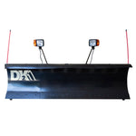 DK2 Everest 88 in. x 22 in. Custom-Mounted Hydraulic Snow Plow with Light Kit
