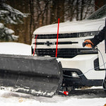 DK2 Everest 88 in. x 22 in. Custom-Mounted Hydraulic Snow Plow with Light Kit