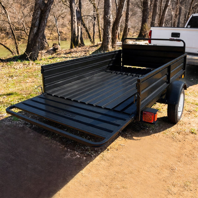 DK2 Single Axle Multi-Utility Trailer with Trailer Jack, 4.5 ft. x 7.5 ft.
