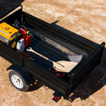 DK2 Single Axle Multi-Utility Trailer with Trailer Jack, 4.5 ft. x 7.5 ft.