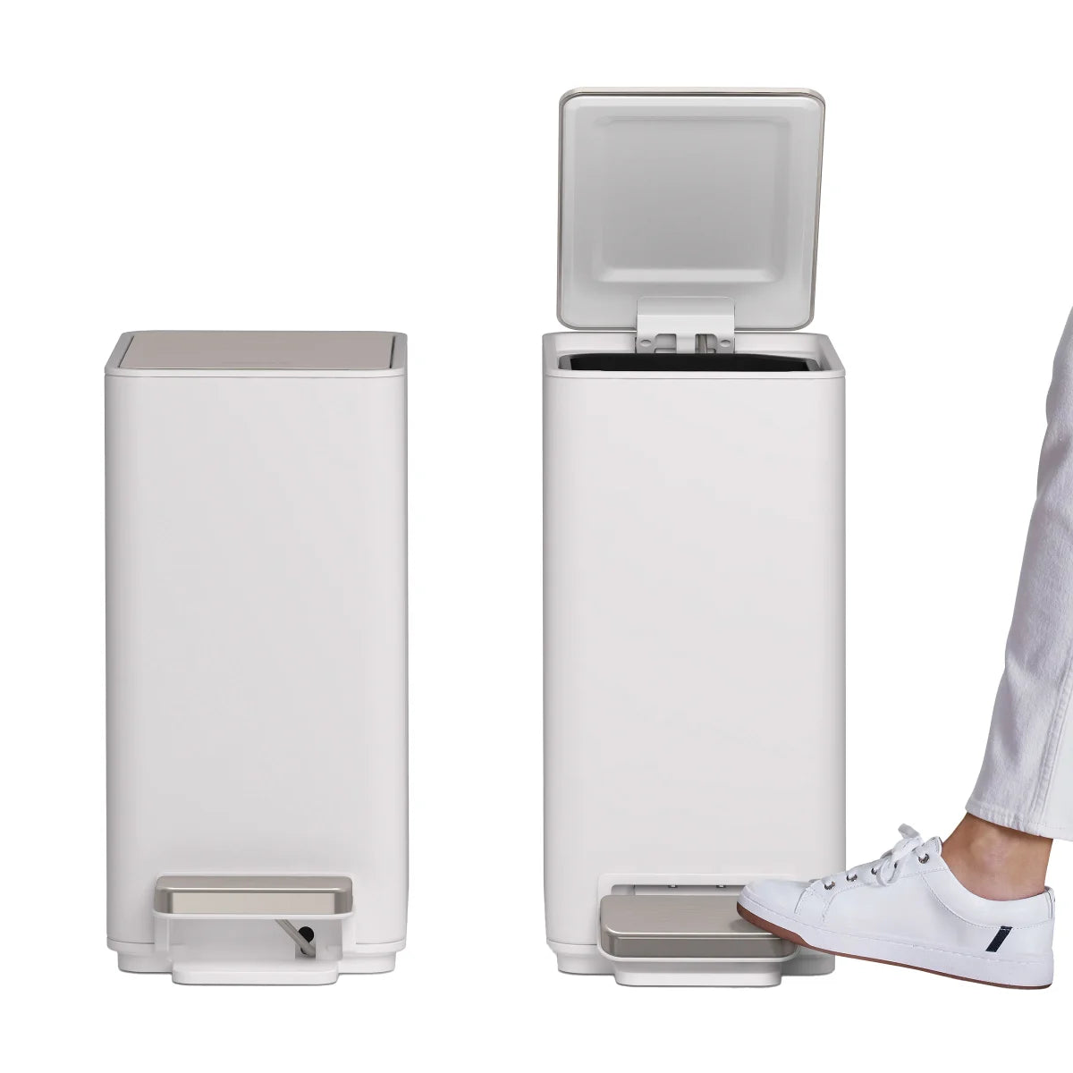 Kohler 6 L Step Trash Can, 2 Pack