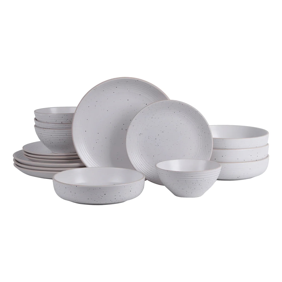 Stone Lain Lauren Stoneware Dinnerware, 16-pieces