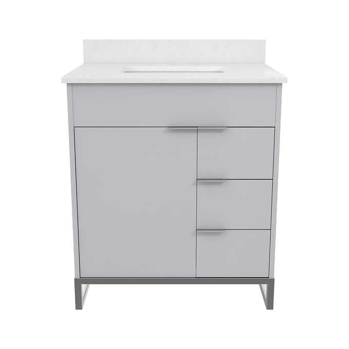 Cosmo Living Leona 30 in. Bathroom Vanity