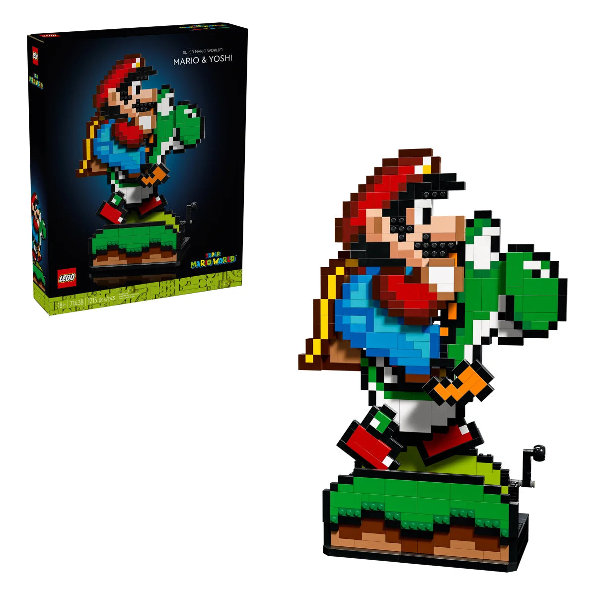LEGO Super Mario World: Mario & Yoshi Nintendo Figure