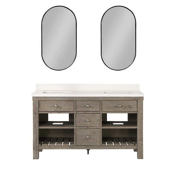 Northridge Home Elbe 60 in. Vanity