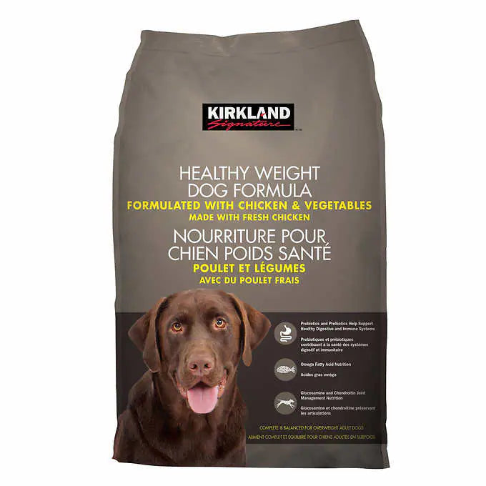 Kirkland Signature Healthy Weight Dog Food, 18.14 kg (40 lb.)