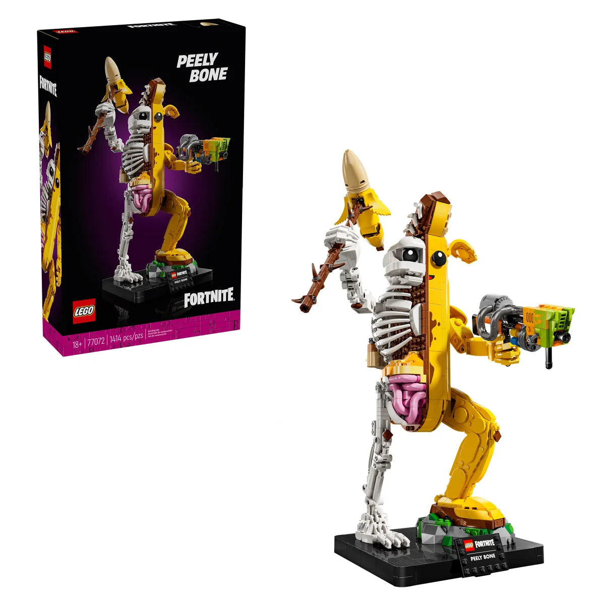 LEGO Fortnite Peely Bone Building Kit for Adults