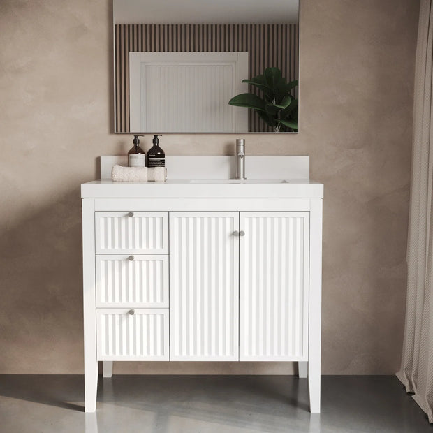 Forestmade Davos Bathroom Vanity in White