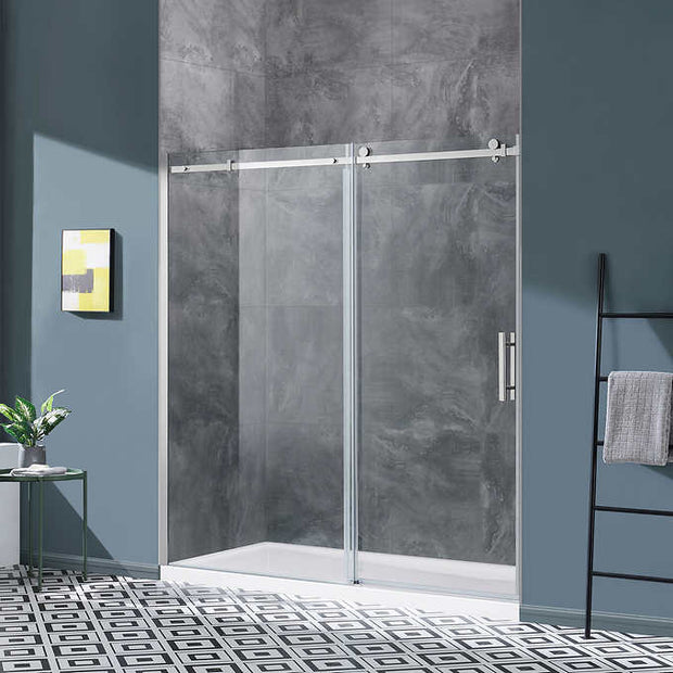 OVE Kelsey 72-in. 2-panel Sliding Glass Shower Door with Hardware