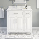 Studio Bathe Thomson Vanity with Power Bar, White
