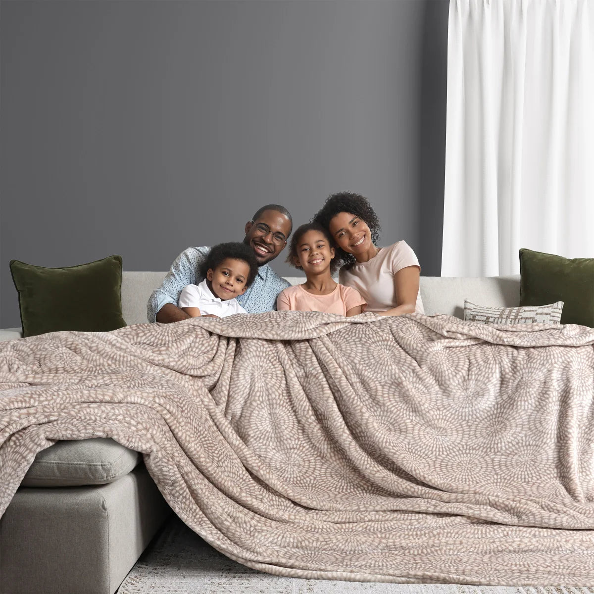 Life Comfort 10 Foot Wide Family Blanket