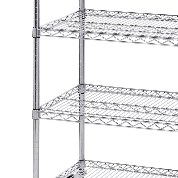Seville Classics 6 Tier NSF Steel Wire Shelving Rack