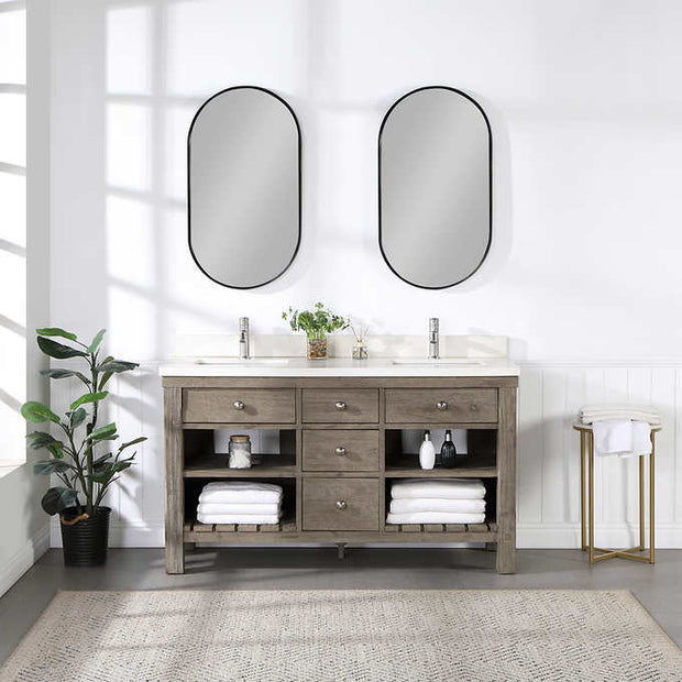 Northridge Home Elbe 60 in. Vanity