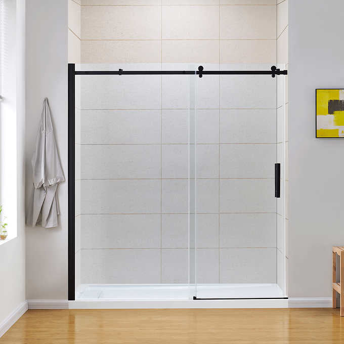 OVE Decors Kelsey 72 in. Sliding Glass Shower Door with Hardware