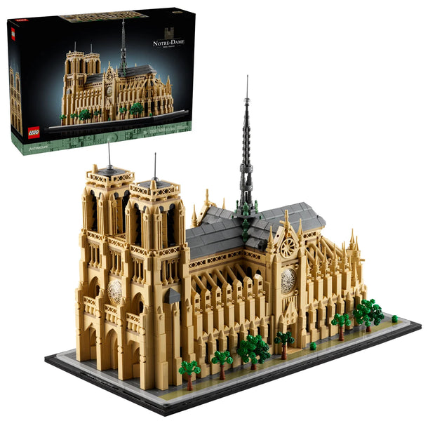 LEGO Architecture Notre-Dame de Paris Replica with Bonus LEGO Architecture Paris