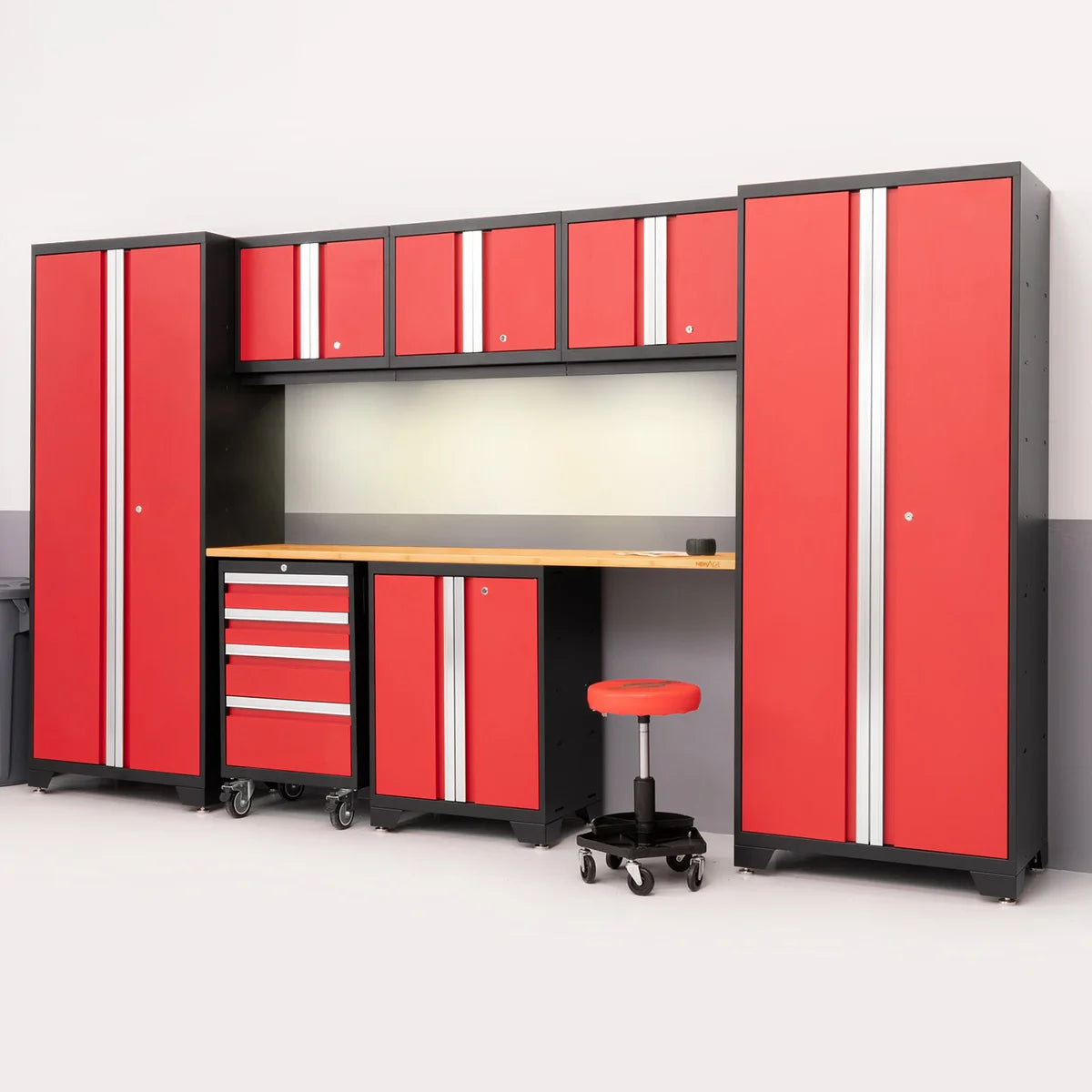 NewAge Products Bold Series 8-piece Cabinet Set