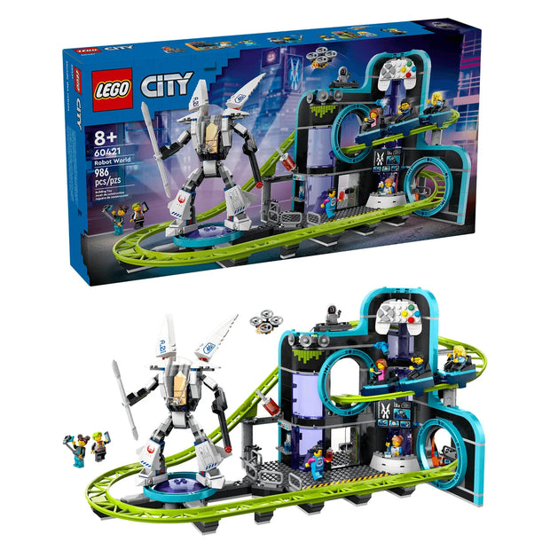 LEGO City Robot World Roller-Coaster Park