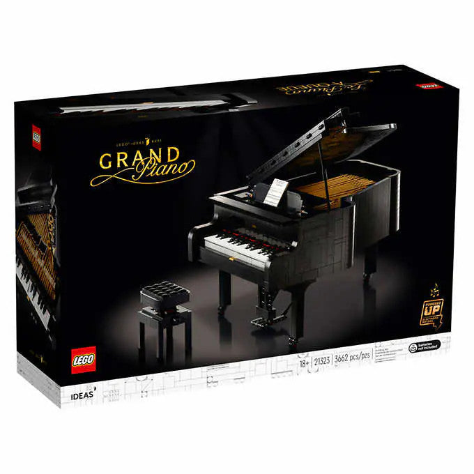 LEGO Ideas Grand Piano – with Bonus LEGO Botanical Collection: Orchid