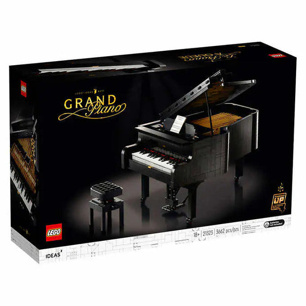 LEGO Ideas Grand Piano – with Bonus LEGO Botanical Collection: Orchid