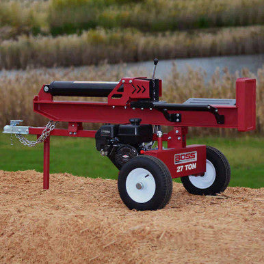 Boss Industrial 27-ton Horizontal and Vertical Gas Log Splitter