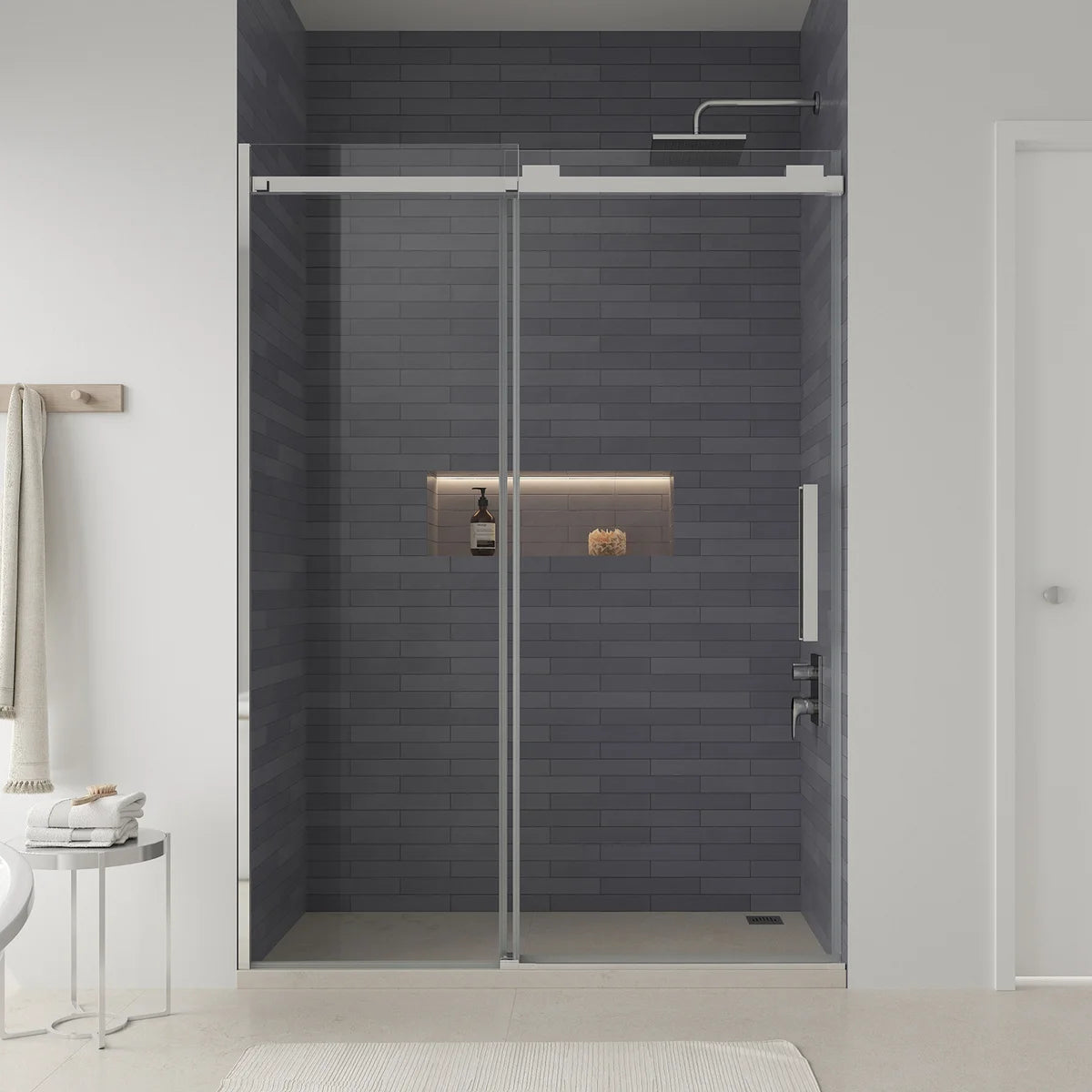 OVE Decors Mackay Sliding Alcove Shower Door