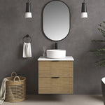 Ove Decors Archie Walnut Vanity with Engineered Stone Top