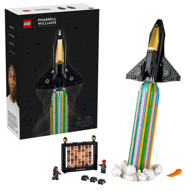 LEGO Icons Over the Moon with Pharrell Williams Building Kit