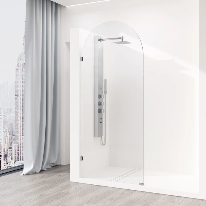 VIGO Arden 34 in. × 78 in. Shower Screen