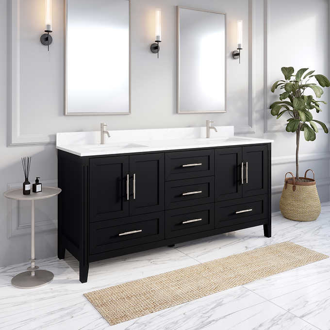 Studio Bathe Hudson 72 in. Double Vanity