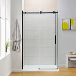 OVE Kelsey 48 in. x 32 in. Corner Shower Kit with Base